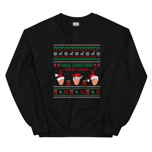 Make Christmas Great Again Crewneck Sweatshirt