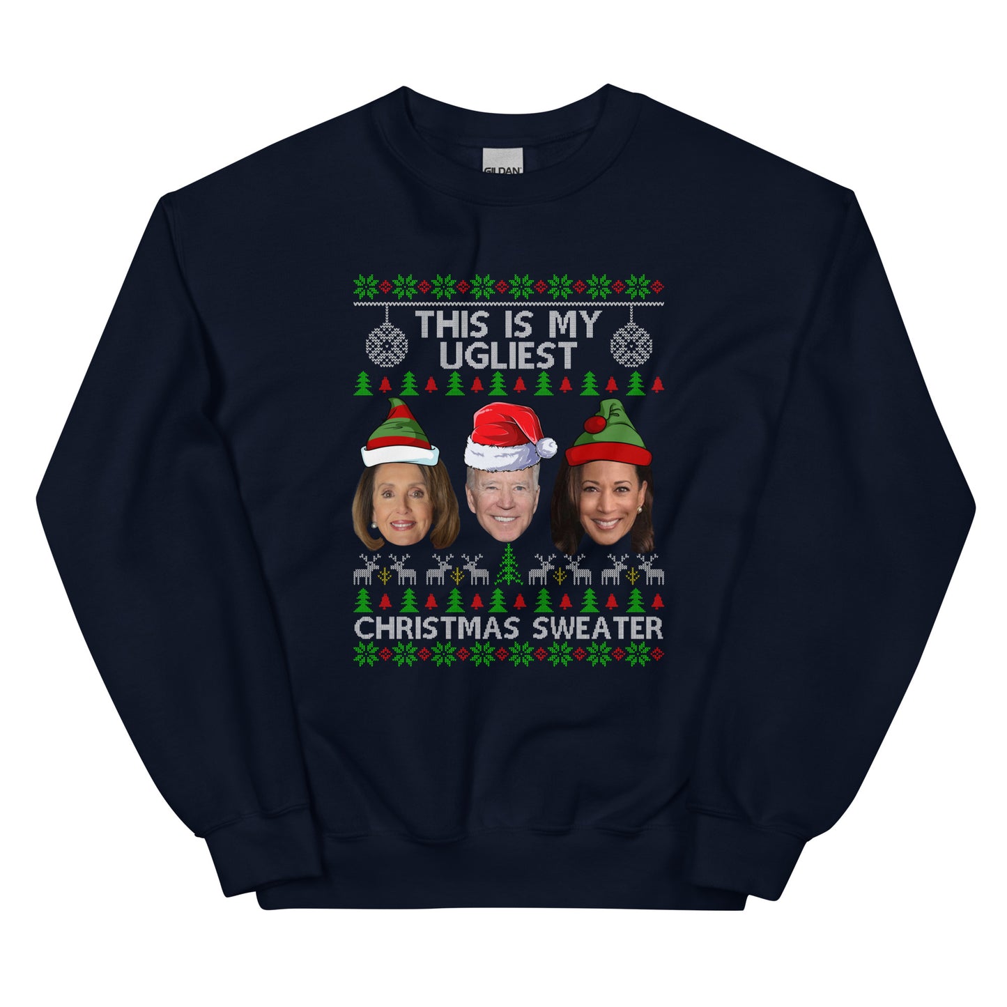 This Is My Ugliest Christmas Sweater Crewneck Sweatshirt