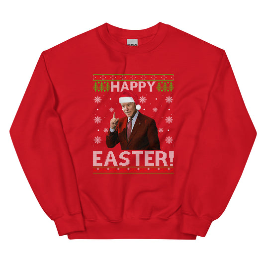 Happy Easter Christmas Crewneck Sweatshirt