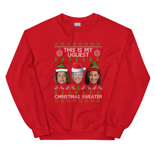 This Is My Ugliest Christmas Sweater Crewneck Sweatshirt
