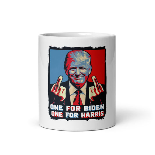 One For Biden One For Harris Mug